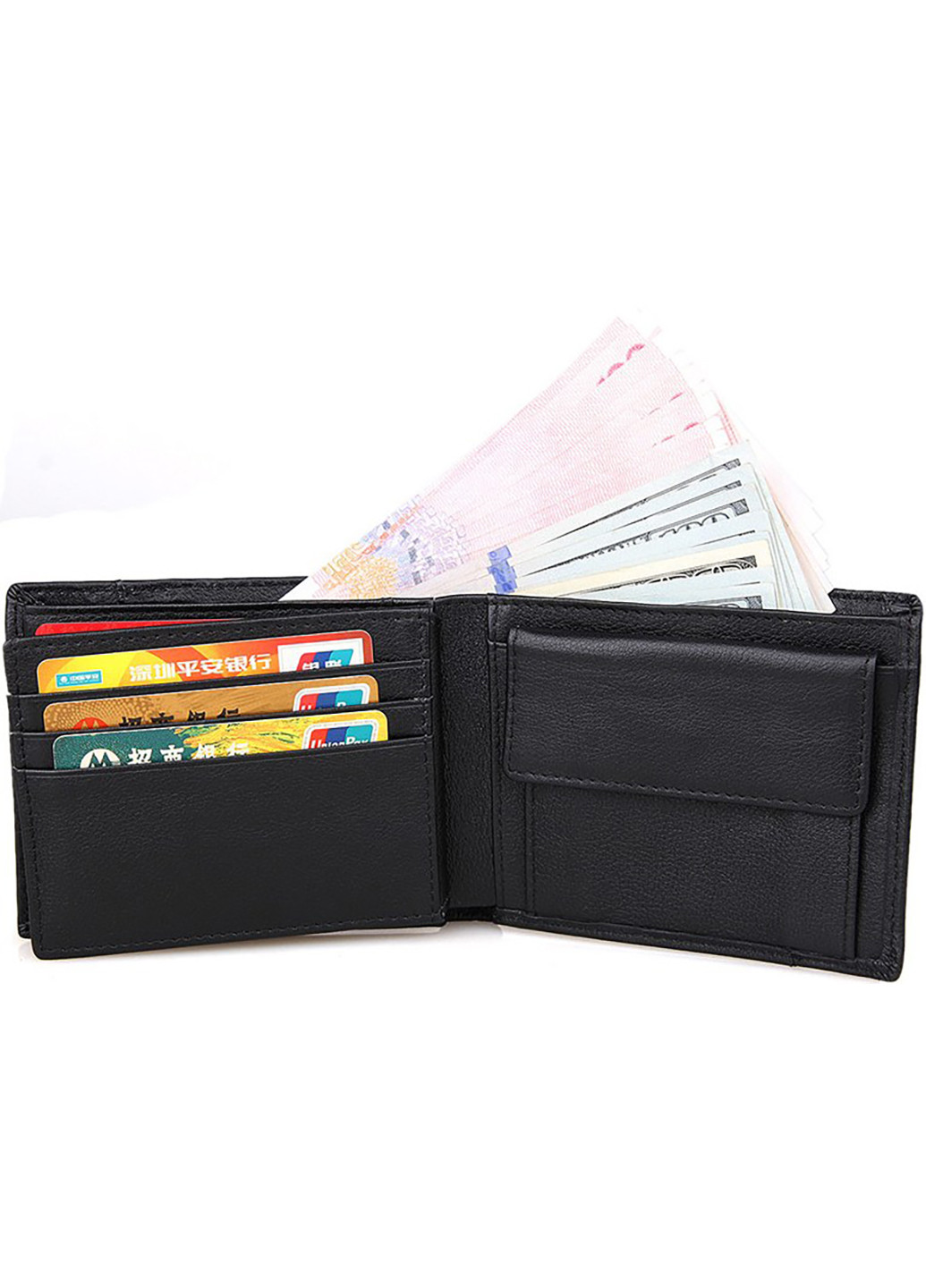 Чоловічий шкіряний гаманець 12x9,7 см Vintage (252130154)