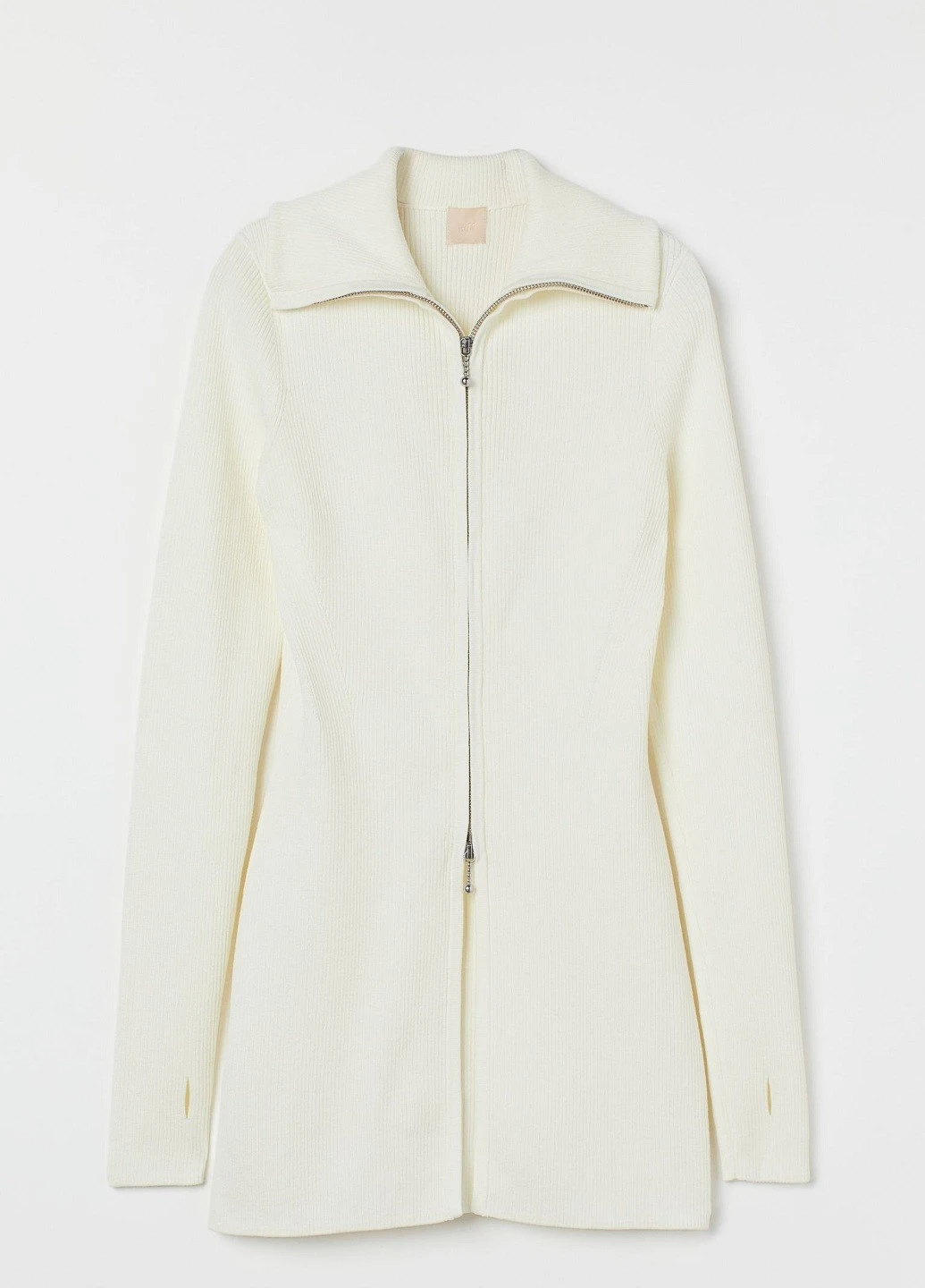 Белый демисезонный кардиган H&M