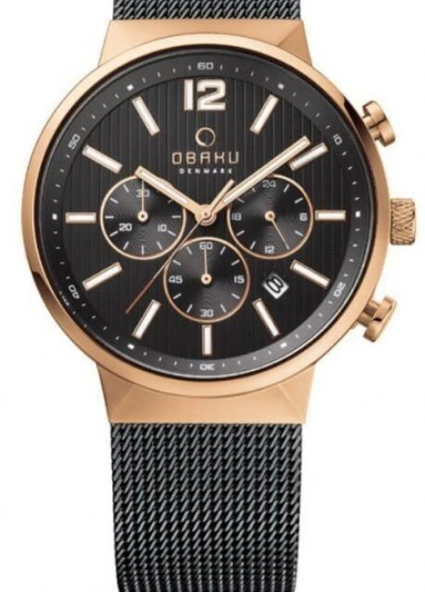 Чоловічі Годинники V180GCVBMB кварцові класичні Obaku (226691376)