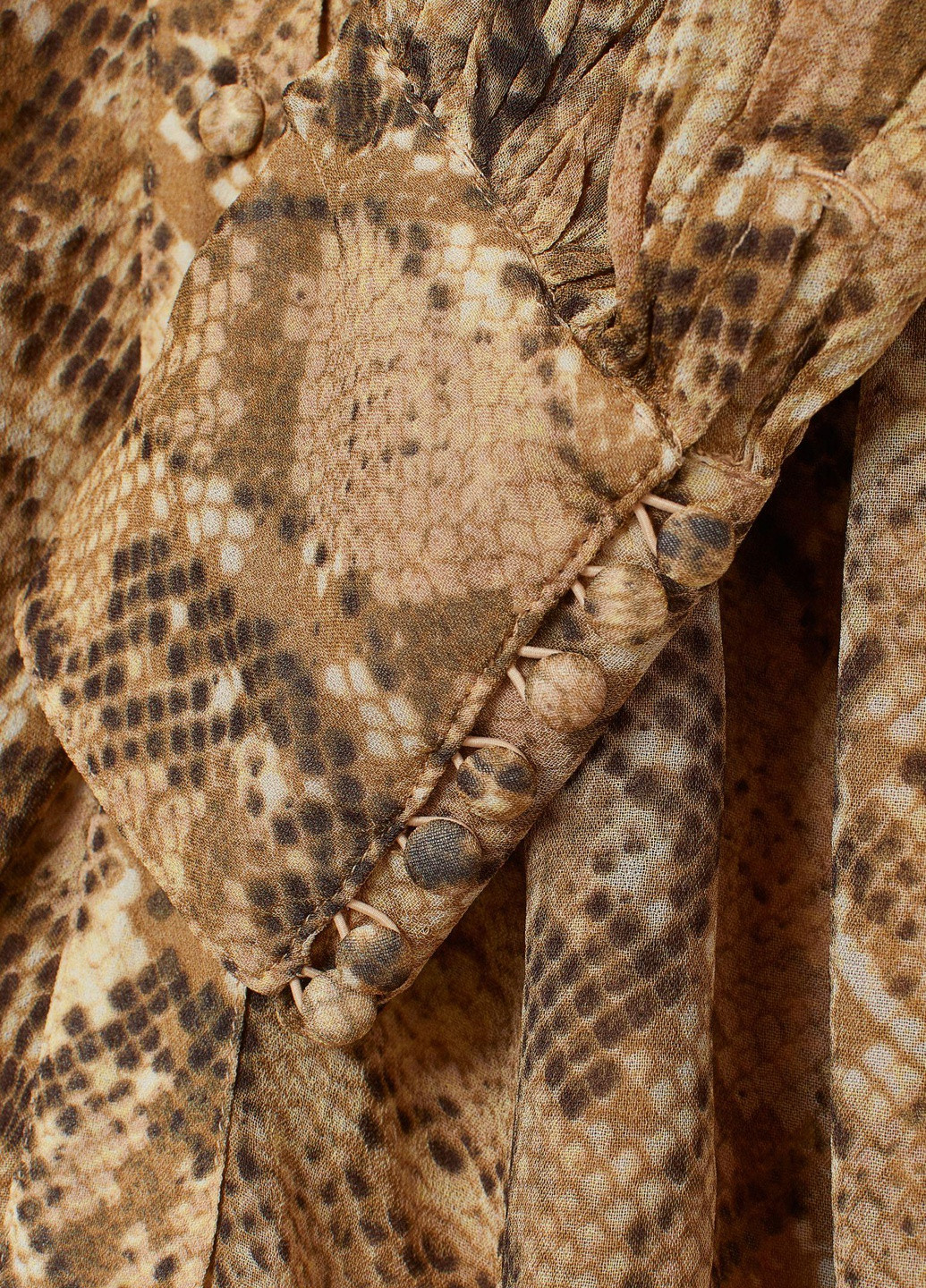 Світло-коричнева блуза демісезон H&M