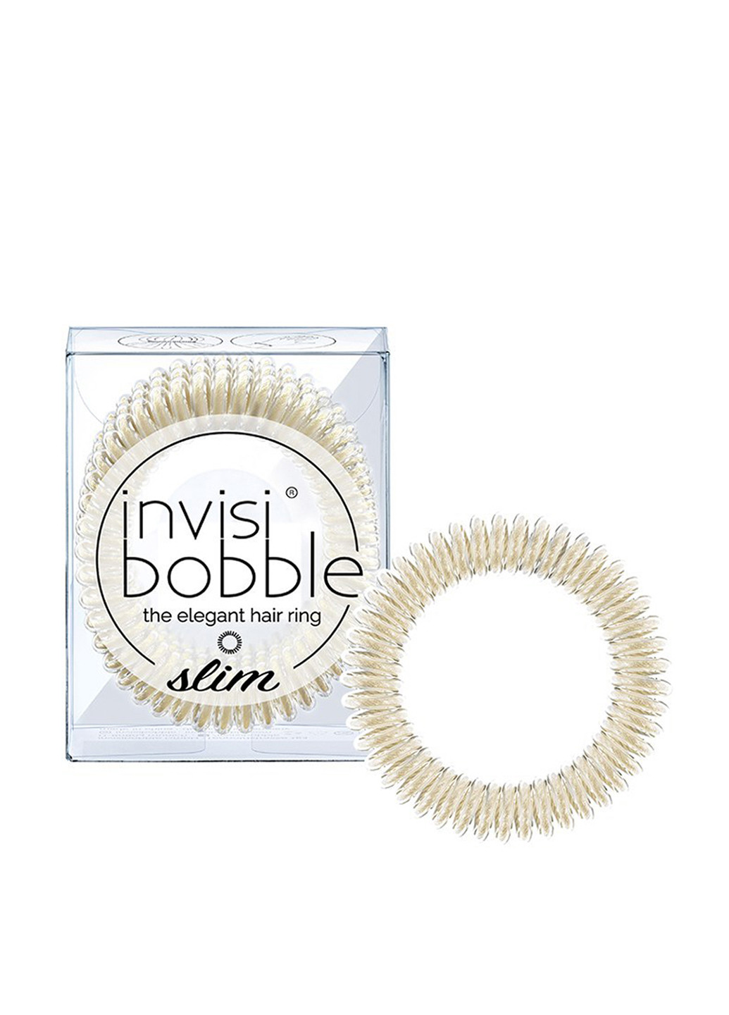 Гумка-браслет для волосся Slim Stay Gold (3 шт.) Invisibobble (160737499)