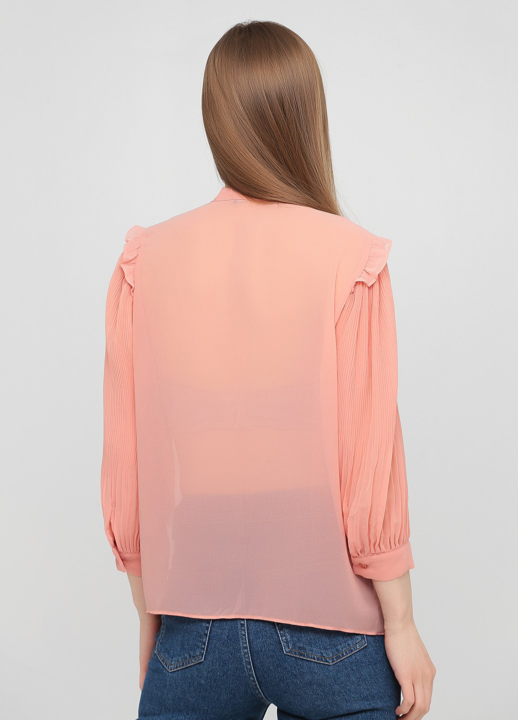 Світло-рожева демісезонна блуза Zara