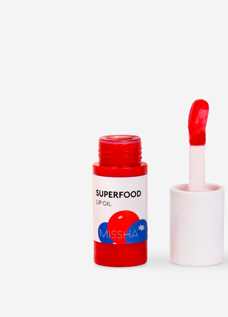 Увлажняющее масло для губ с малиной Superfood Berry Lip Oil 5,2 г MISSHA (250007526)