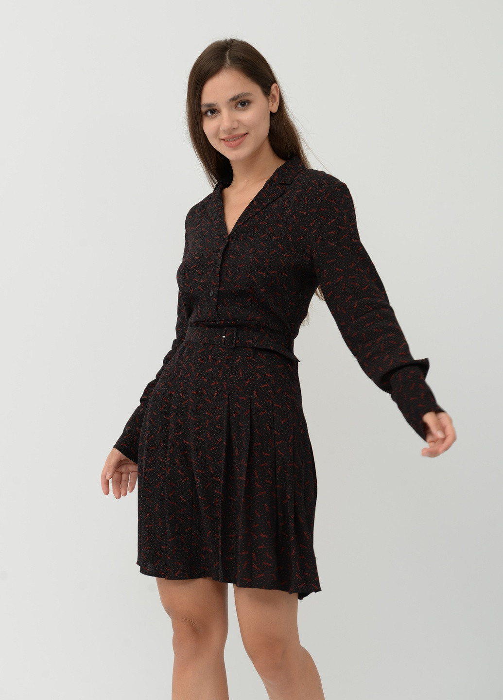 Чорна кежуал сукня & Other Stories однотонна