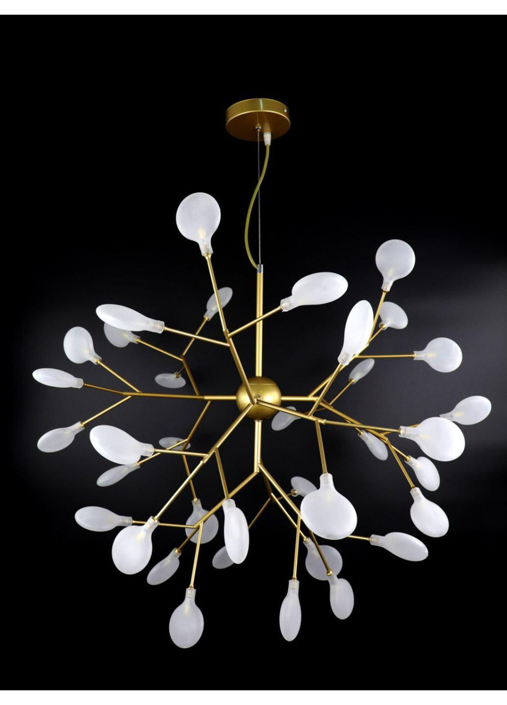 Люстра стельова на 36 лампочок H686/36-gd-k Золото 75х80х80 см. Sunnysky (253122399)