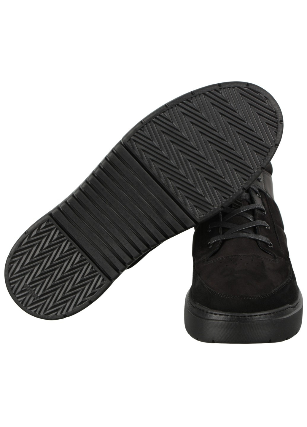Черные зимние мужские ботинки 198448 Buts