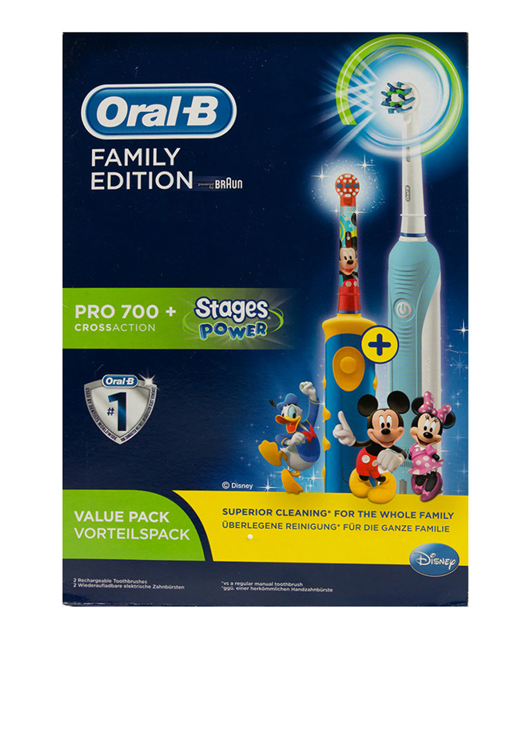 Набор Family Edition (500 D16 + Mickey D10) Oral-B (110184322)