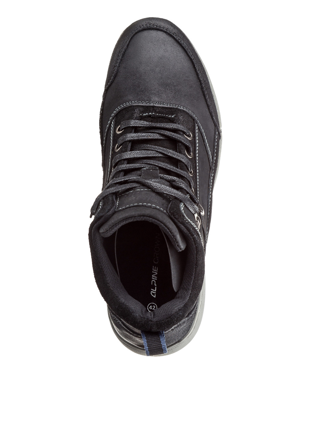 Черные осенние ботинки Alpine Crown