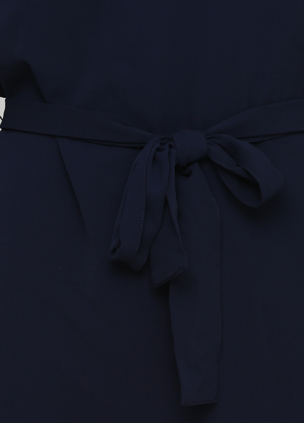 Темно-синее деловое платье Axara однотонное