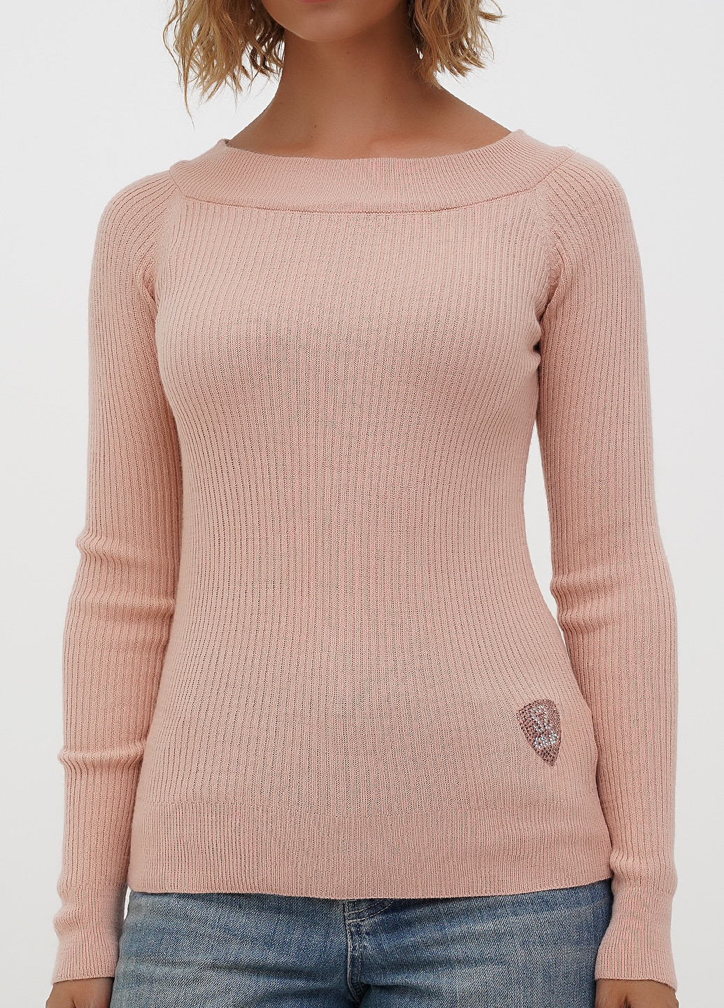 Пудровий демісезонний джемпер джемпер Sassofono