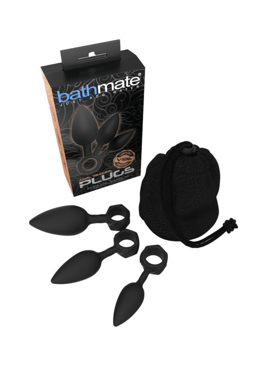 Набір анальних пробок Anal Training Plugs Bathmate (252297225)