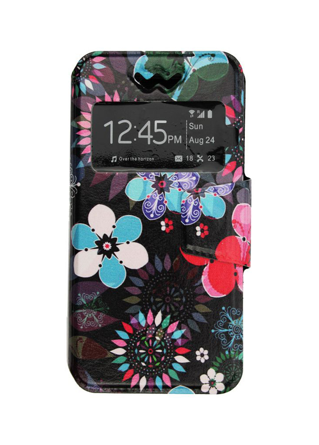 Чехол-книжка Toto book universal cover picture with window 5.0'-5.5' colorful flowers (139793313)
