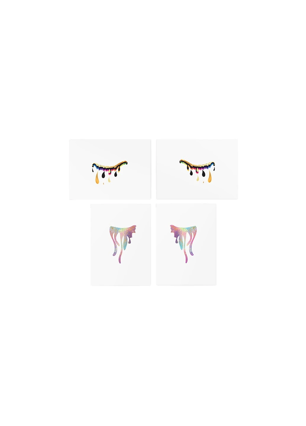 Тимчасові тату "Gold Tears Set" TATTon.me (254255619)