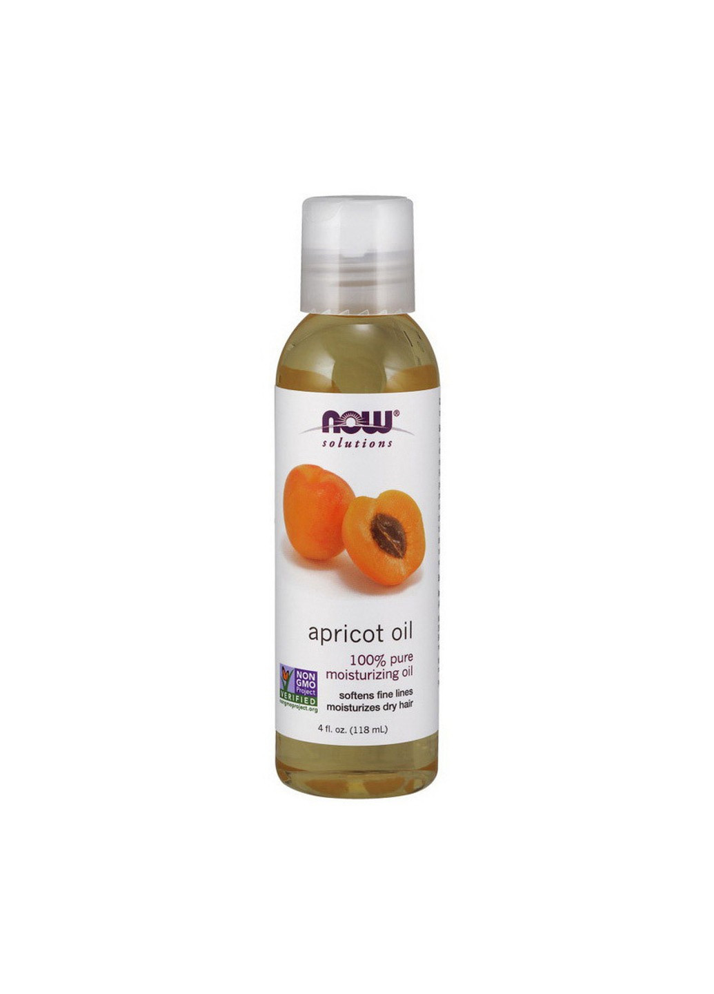 Абрикосова олія Apricot Oil (118 мл) нау фудс Now Foods (255409637)