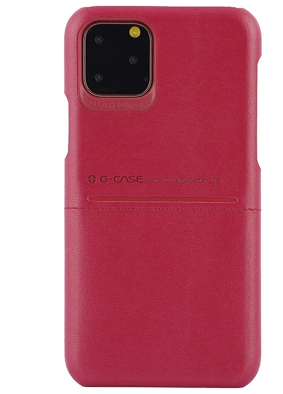 Шкіряна накладка Cardcool Series для Apple iPhone 11 Pro (5.8 ') Червоний (is_00000034077_2) G-Case (229727389)