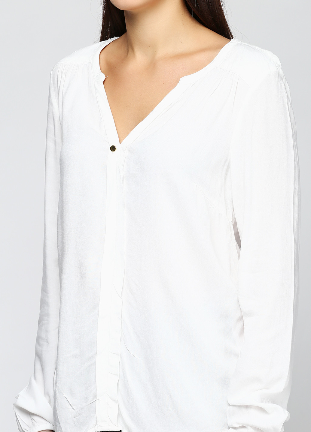 Белая демисезонная блуза Vero Moda