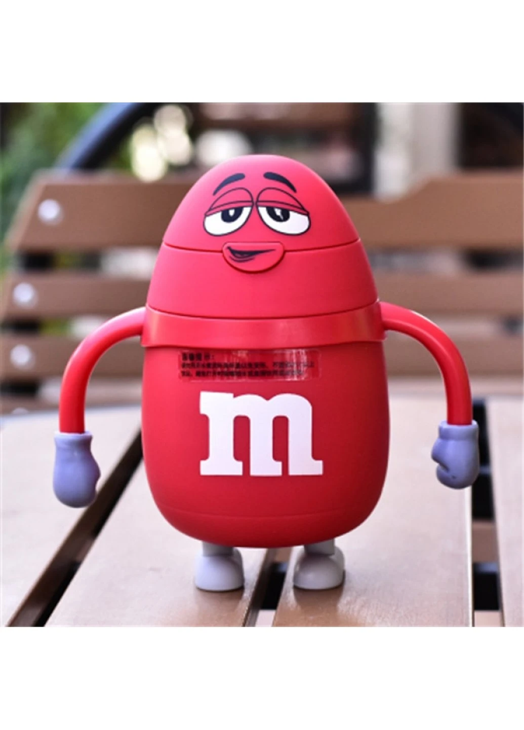 Термос детский с трубочкой M&Ms (Красный) Power (254426311)