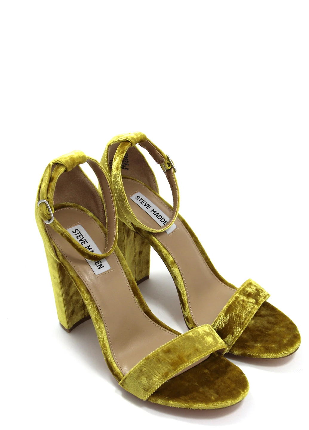 Золотые женские босоножки Steve Madden с ремешком