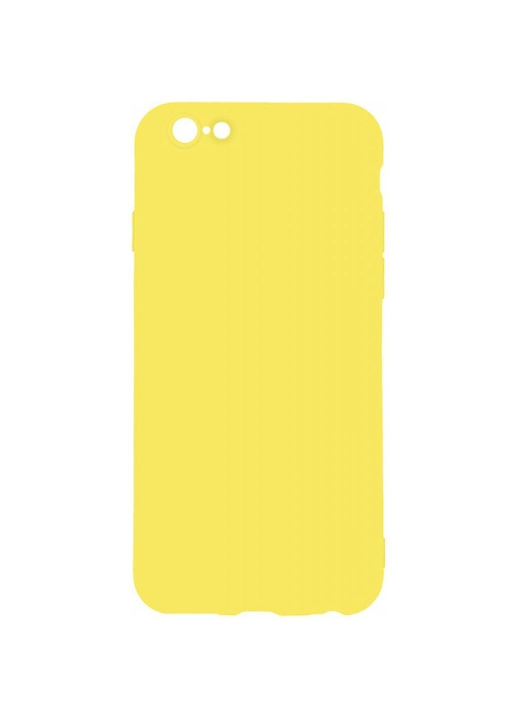 Чехол для мобильного телефона 1mm Matt TPU Case Apple iPhone 6/6s Yellow (F_93831) Toto (252572492)
