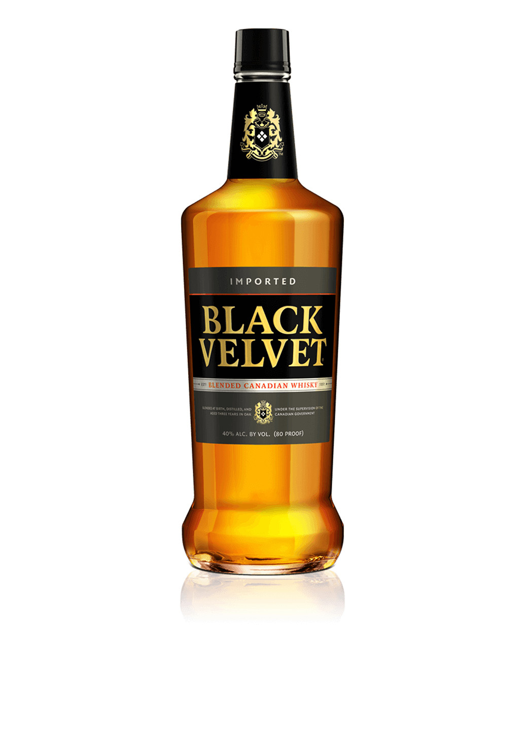 Виски Black Velvet 40%, 1 л Black Velvet Distilling Company (175599840)