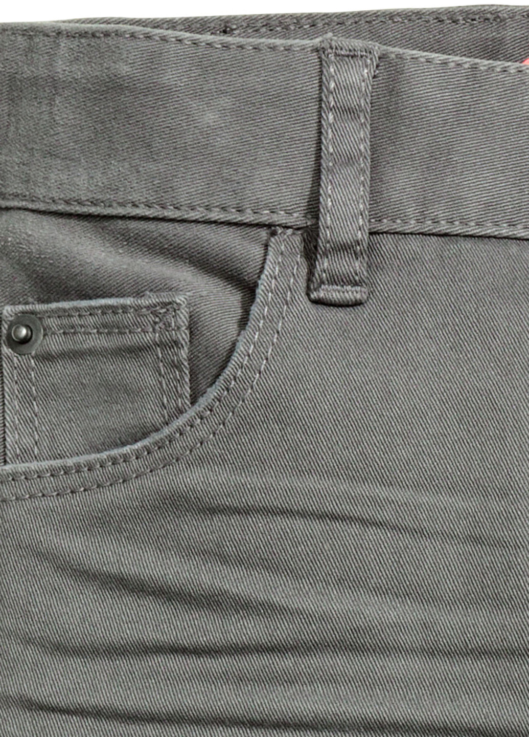 Джинси H&M прямі однотонні сірі джинсові