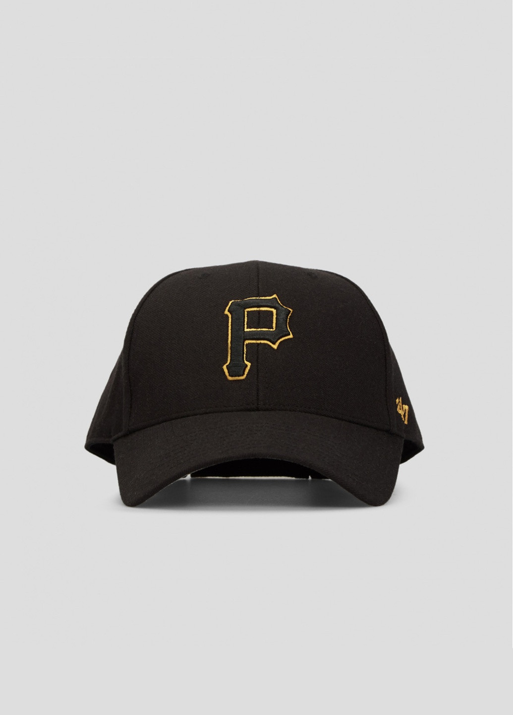 Черная кепка Pittsburgh Pirates Wool 47 Brand (253563844)