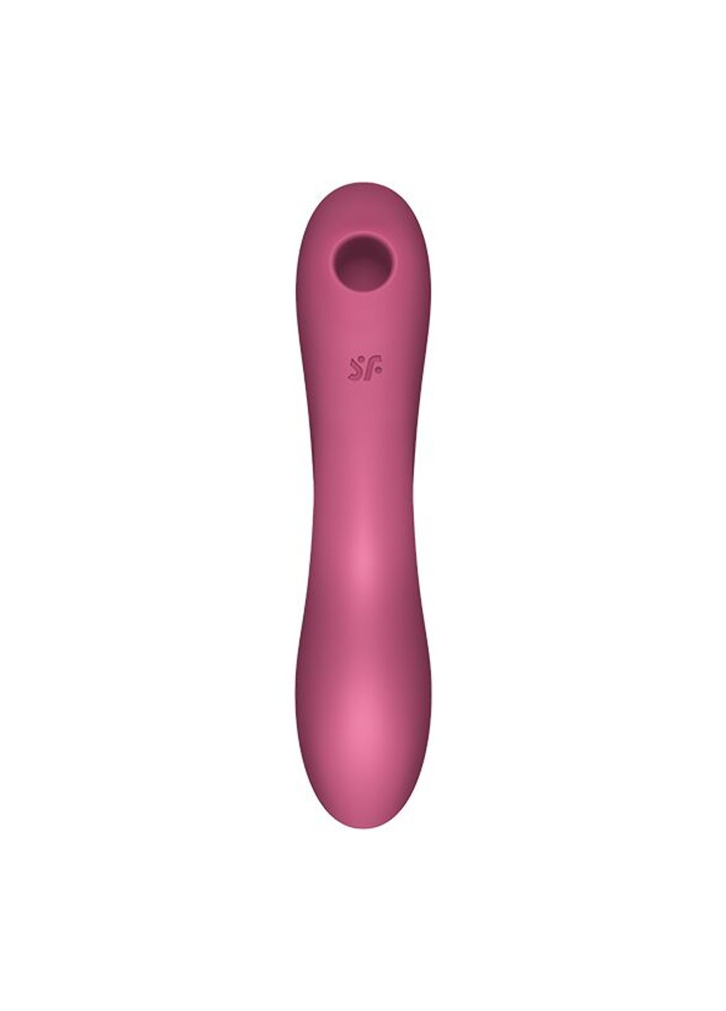 Вакуумний стимулятор із вібрацією Curvy Trinity 3 Red Satisfyer (254785284)