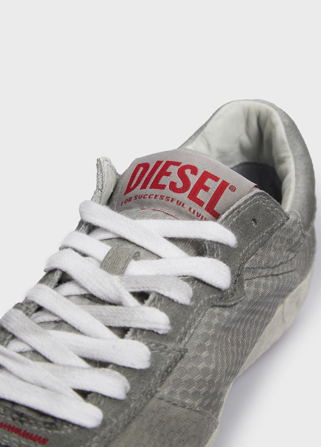 Серые всесезонные кроссовки Diesel