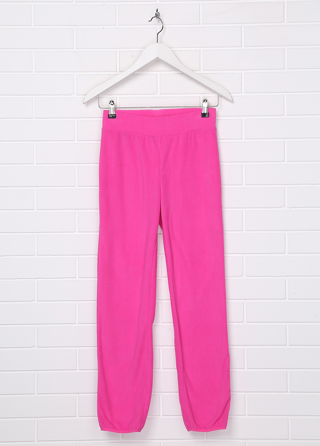 Розовые спортивные демисезонные со средней талией брюки Cubus