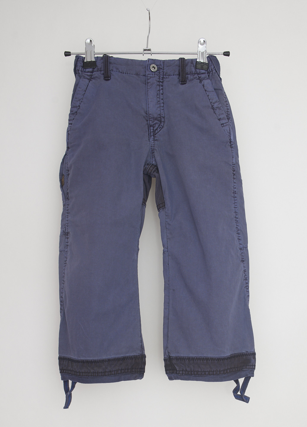 Синие кэжуал демисезонные брюки прямые Murphy & Nye