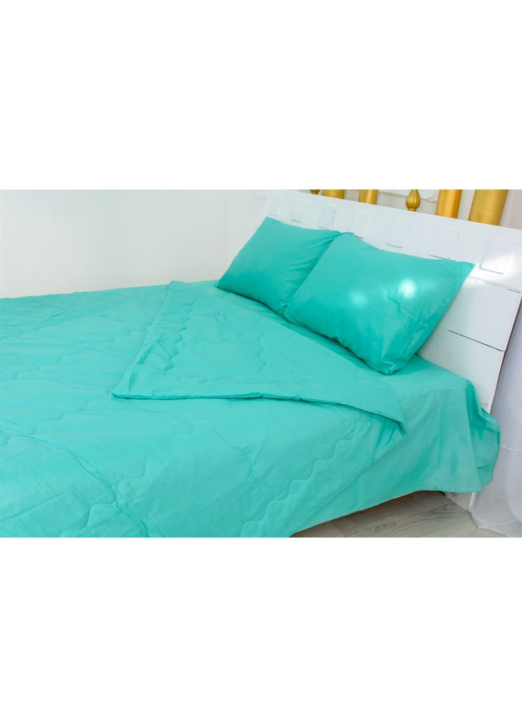 Ковдра MirSon Літній комплект 2632 Eco-Soft 11-2208 Mint ковдра 110x140+2 (2200003107203) No Brand (254013681)