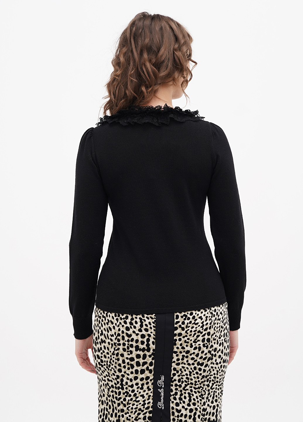 Черный демисезонный джемпер джемпер Daniela Drei