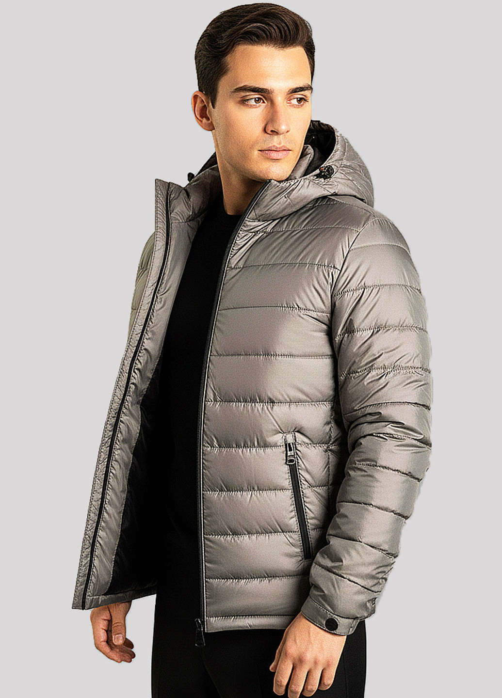 Бежевая демисезонная куртка Sun's House