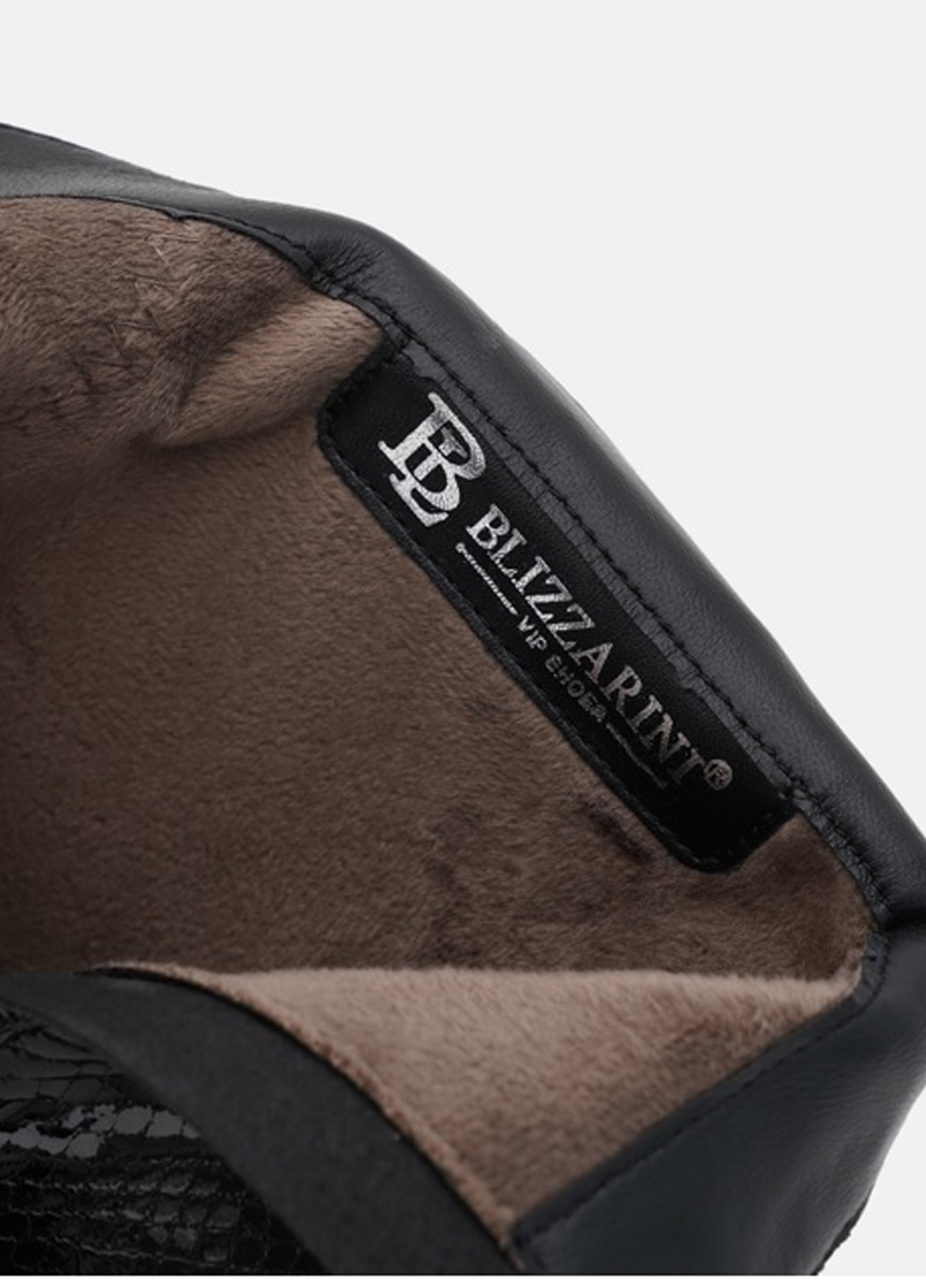 Чорні демісезонна ботильйони Blizzarini