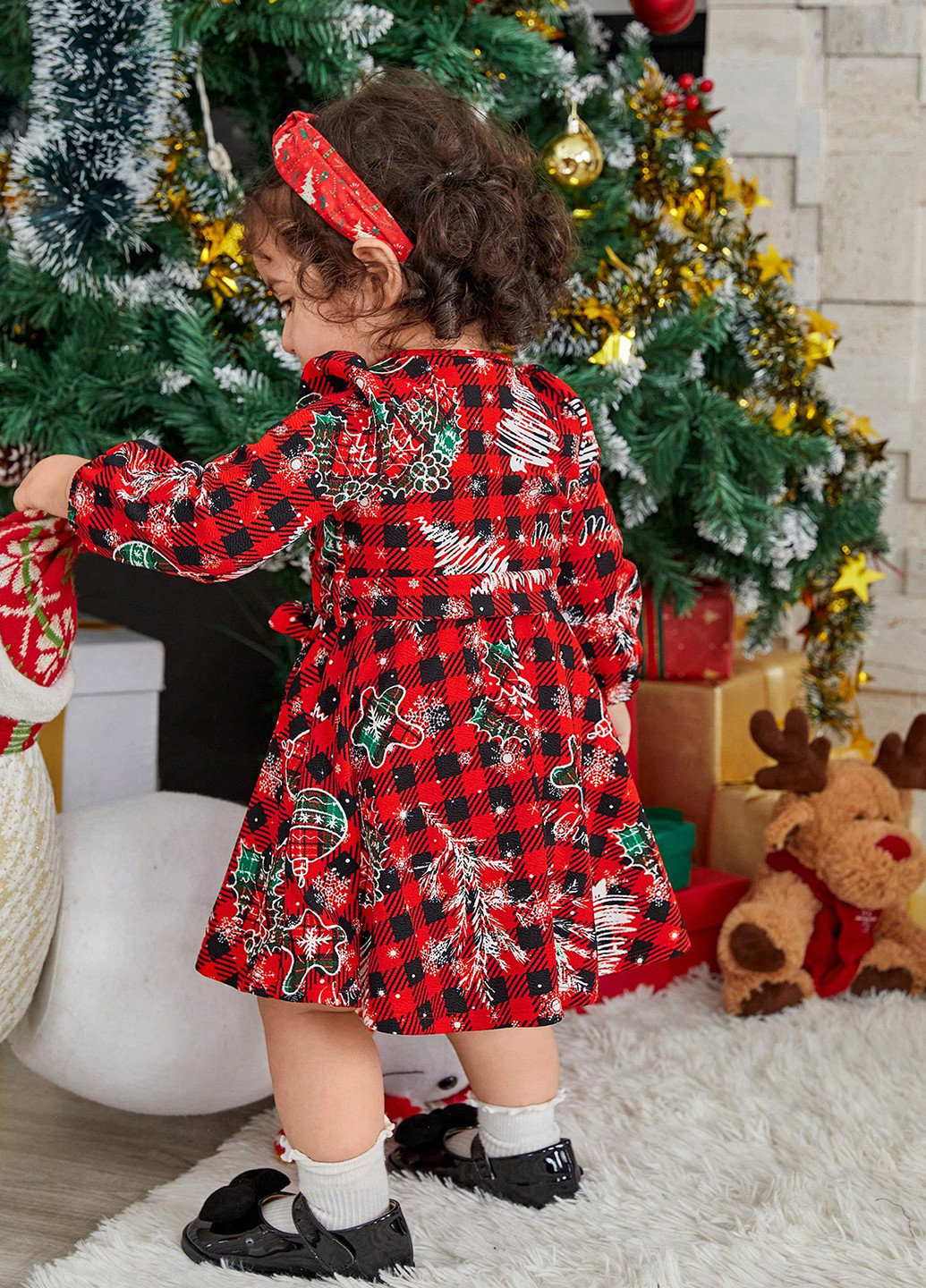 Красное платье SHEIN (331535778)