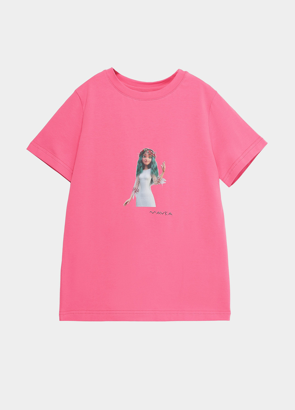 Розовая летняя футболка INTERTOP