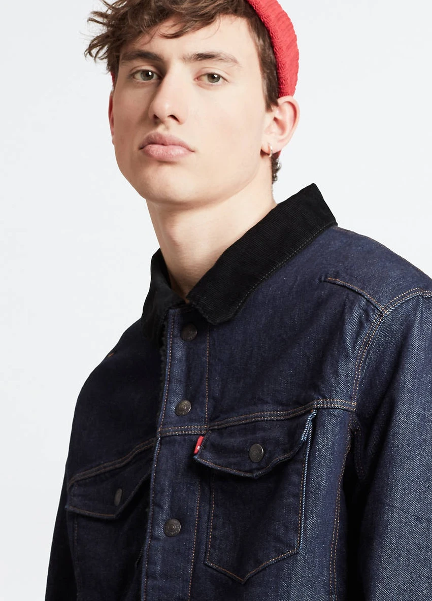 Темно-синя демісезонна куртка Levi's