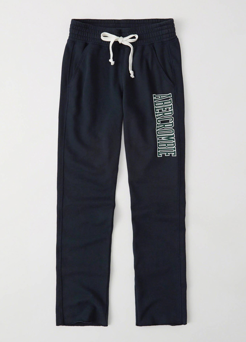 Темно-синие спортивные демисезонные брюки Abercrombie & Fitch