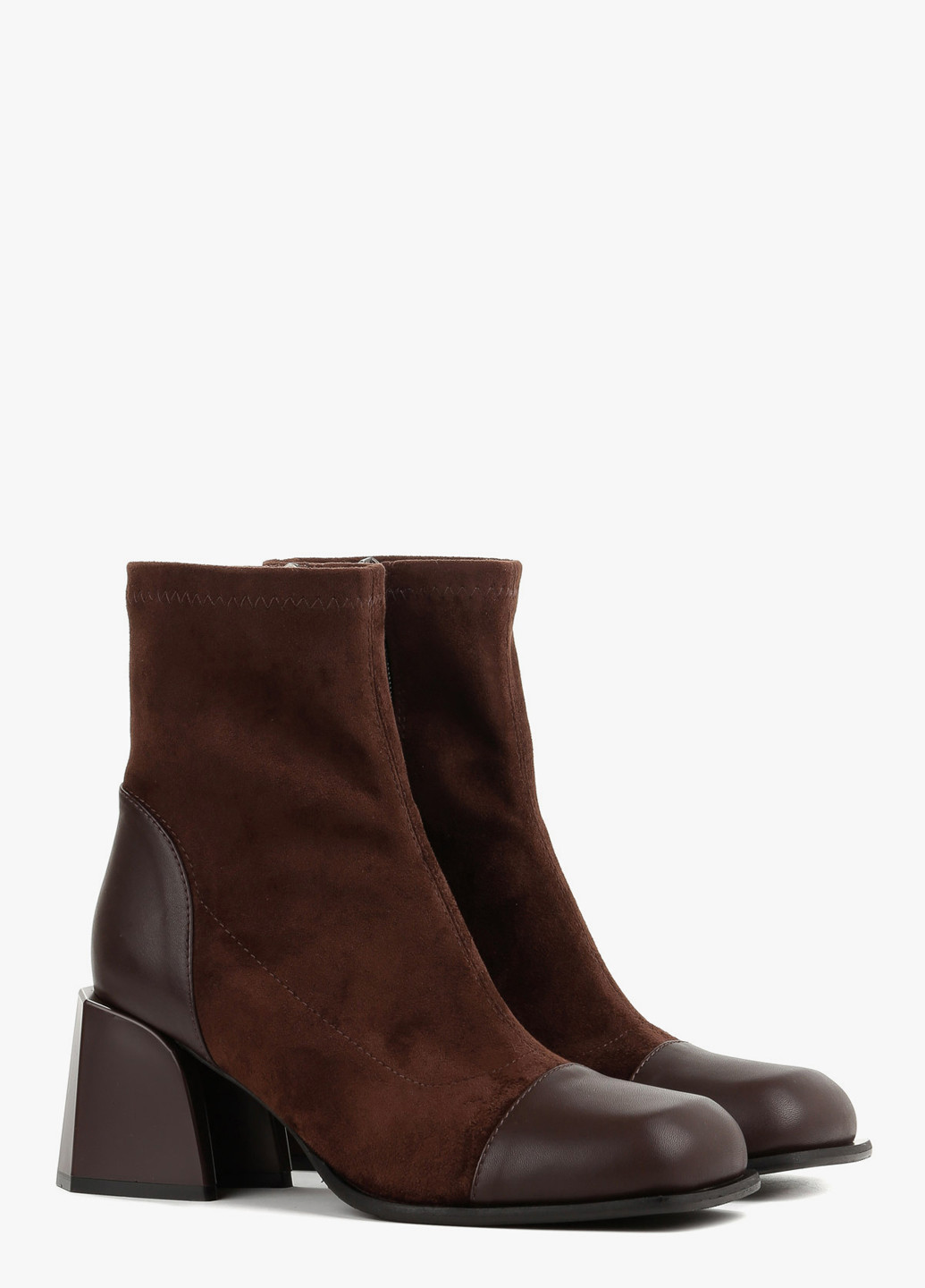 Осенние ботинки Le'BERDES без декора из натуральной замши