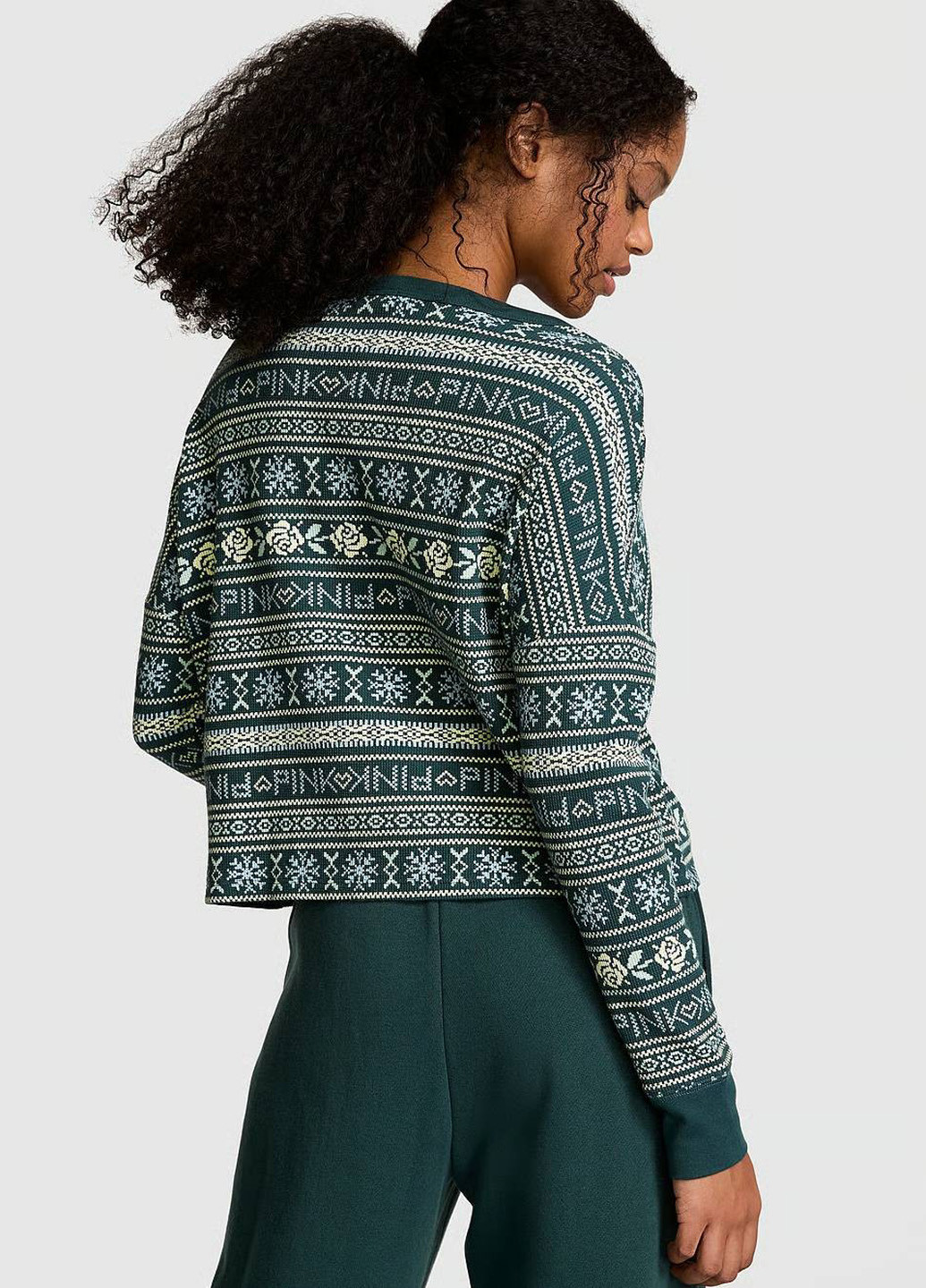 Зеленый демисезонный кардиган Victoria's Secret