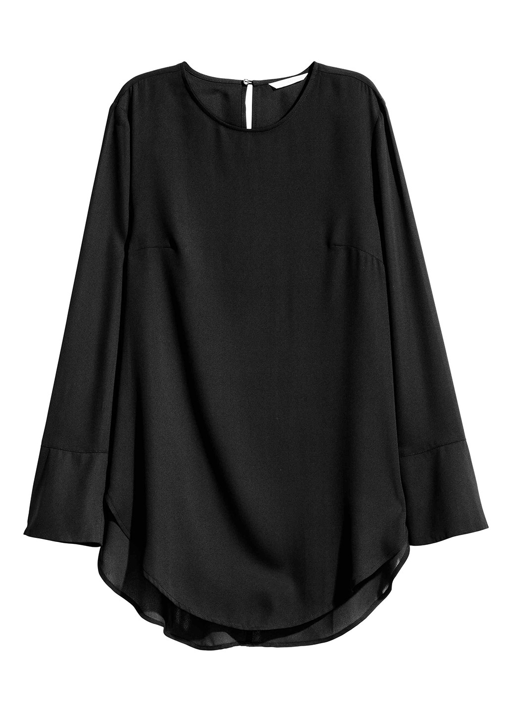 Блуза H&M чорна кежуал
