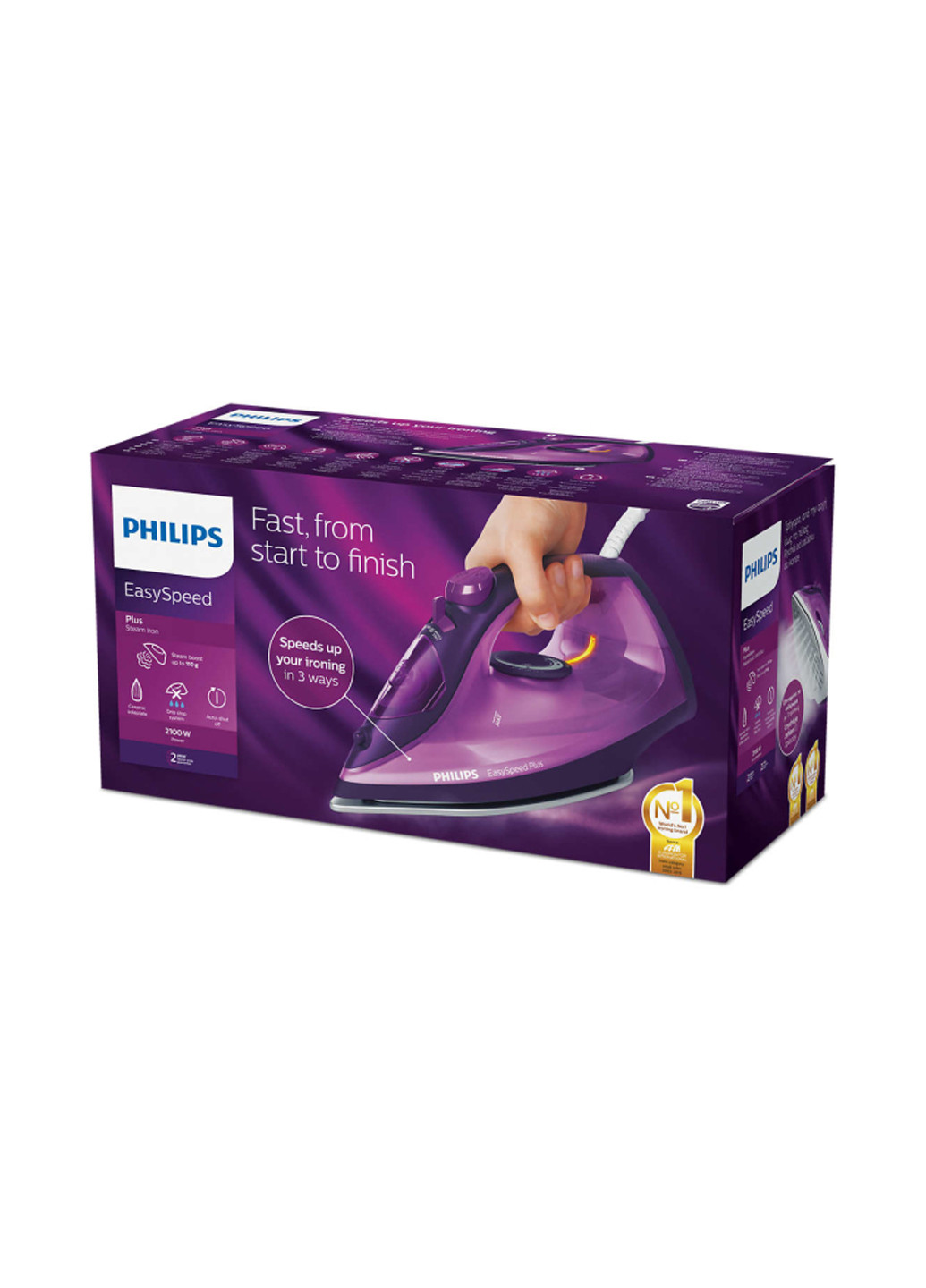 Утюг Philips GC2148/30 розовый