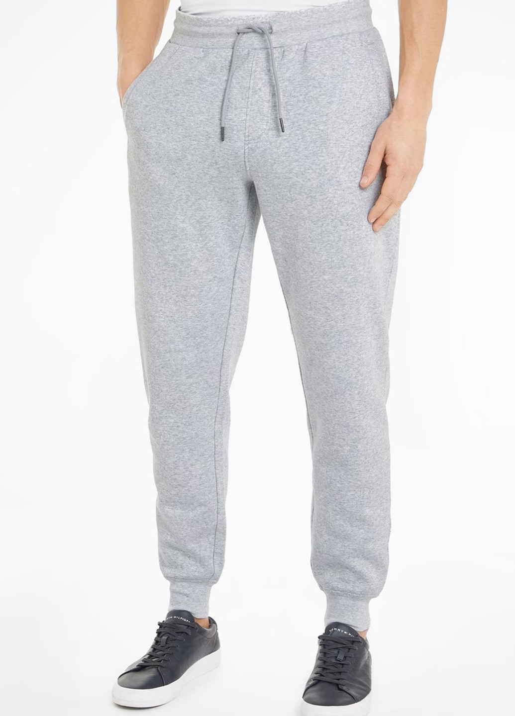Серые спортивные демисезонные джоггеры брюки Tommy Hilfiger