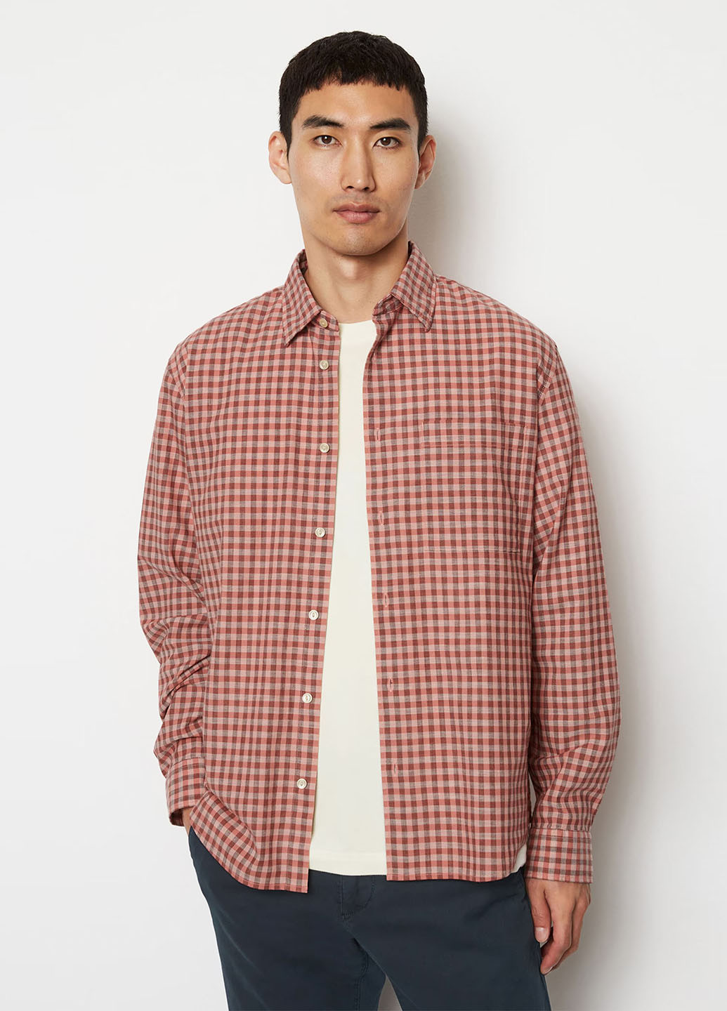 Цветная кэжуал рубашка в клетку Marc O'Polo