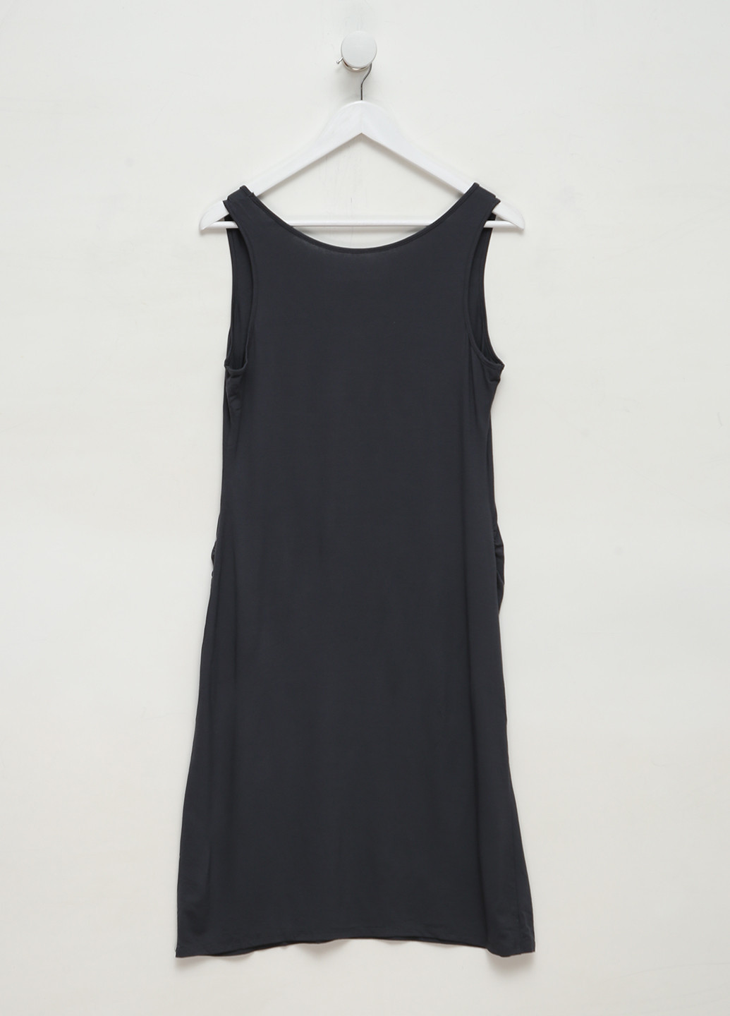 Темно-серое кэжуал платье для беременных платье-майка Gap однотонное