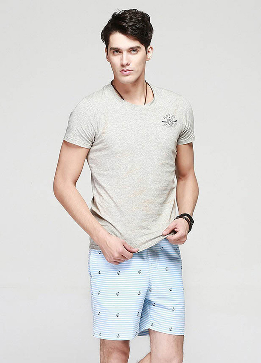 Мужские шорты с карманами Qike (195144188)