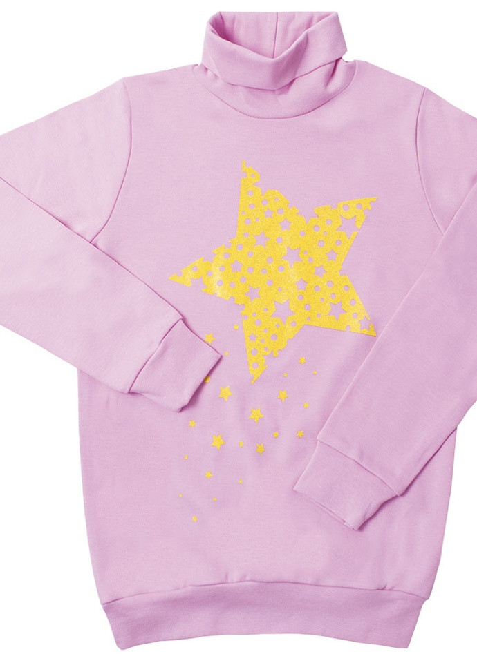 Рожевий демісезонний дитячий светр для дівчинки sv-18-1-18 *зоряна* Габби