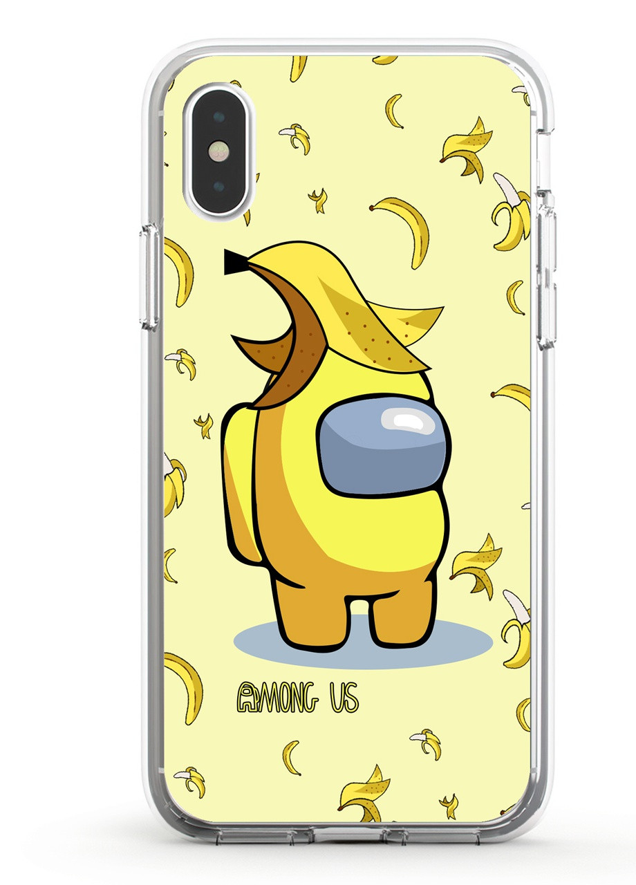 Чохол силіконовий Apple Iphone 11 Pro Max Амонг Ас Жовтий (Among Us Yellow) (9232-2416) MobiPrint (219565873)