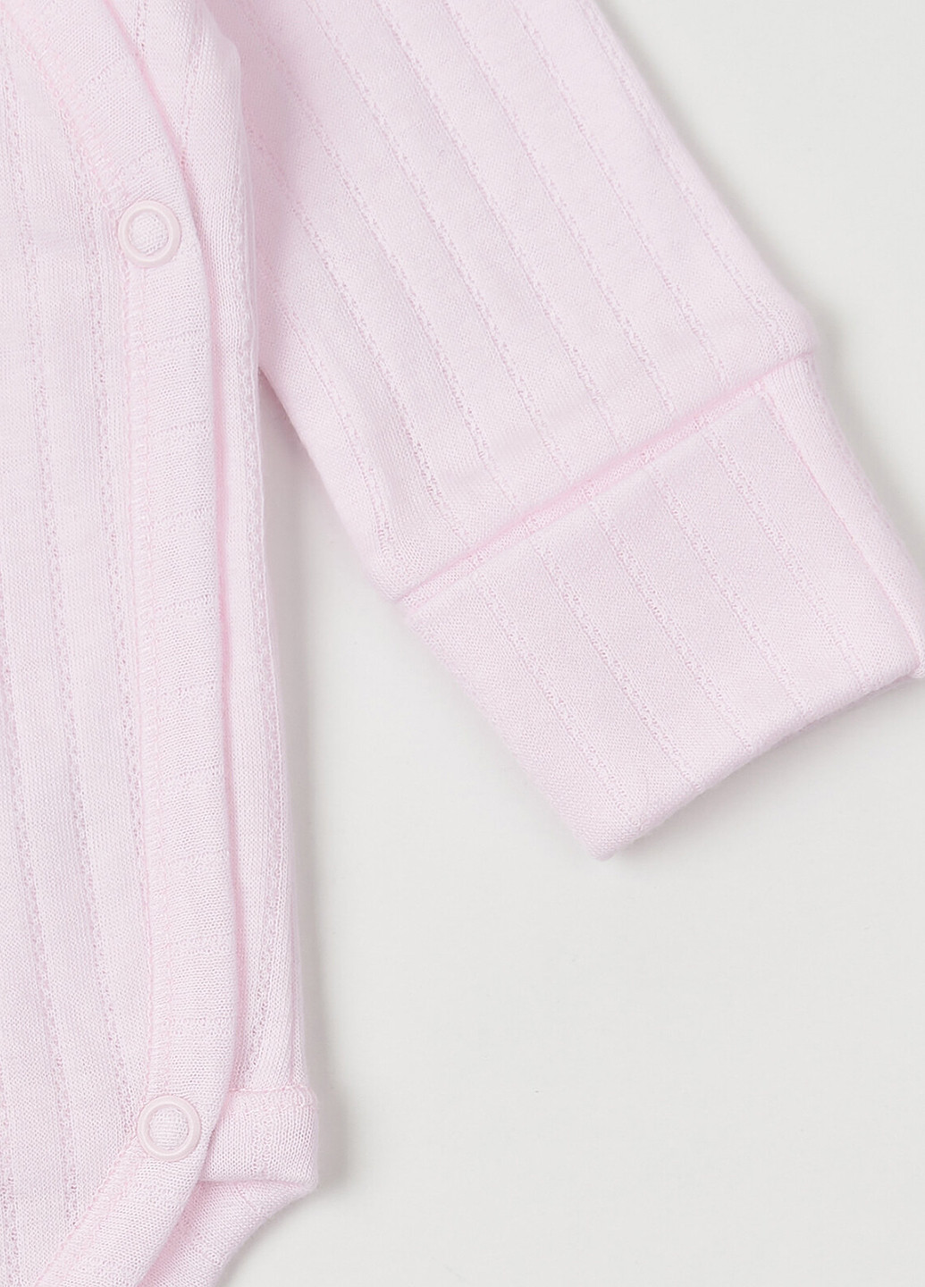 Розовый демисезонный комплект (шапка, боди, ползунки) KRAKO