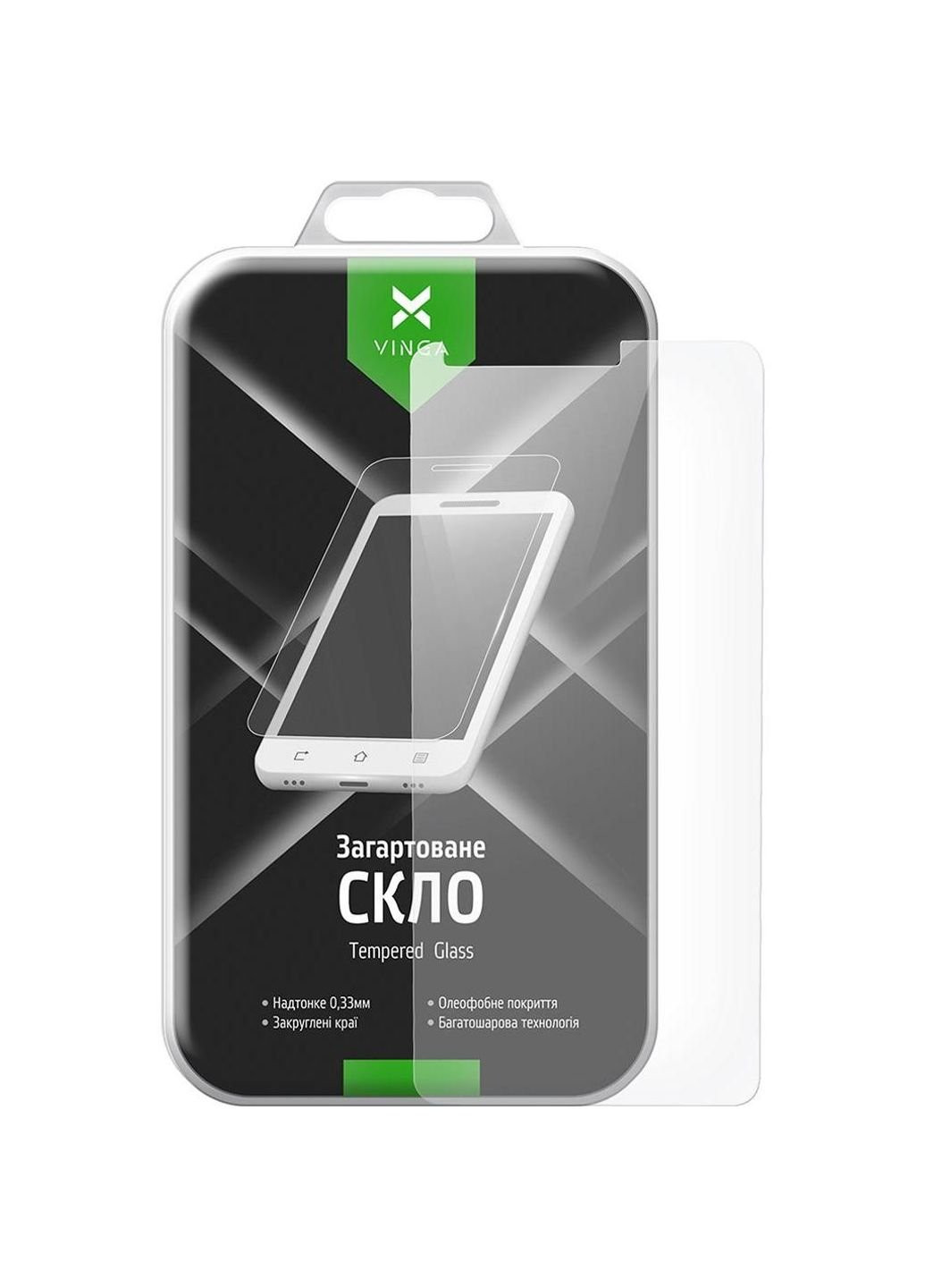 Скло захисне для Doogee X53 (VTPGS-DX53) Vinga (249608641)